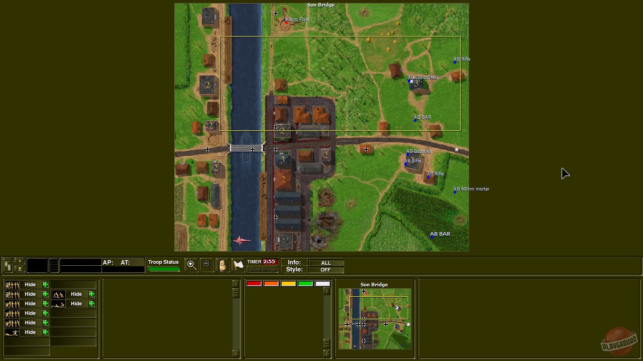 Скриншот из игры Close Combat 2: A Bridge Too Far - 9