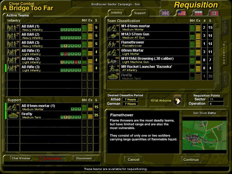 Скриншот из игры Close Combat 2: A Bridge Too Far - 17