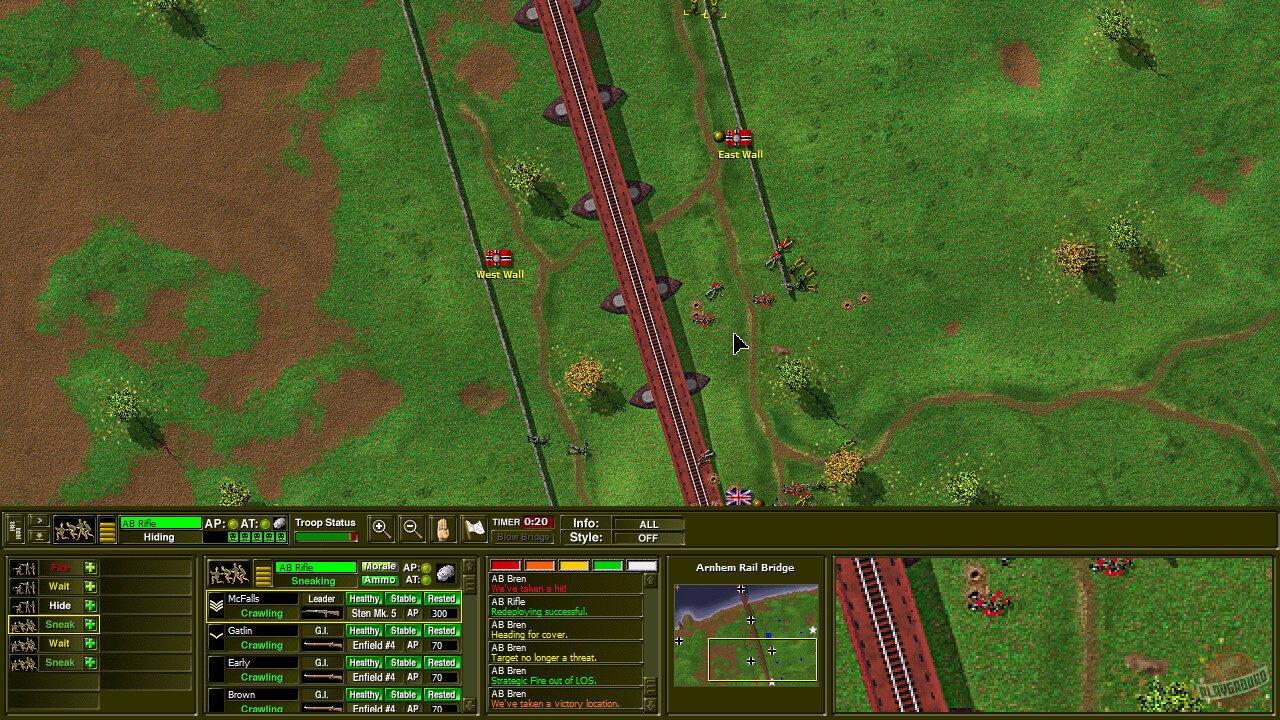 Скриншот из игры Close Combat 2: A Bridge Too Far - 45