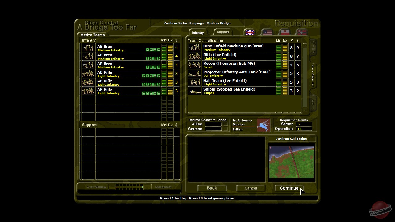 Скриншот из игры Close Combat 2: A Bridge Too Far - 56