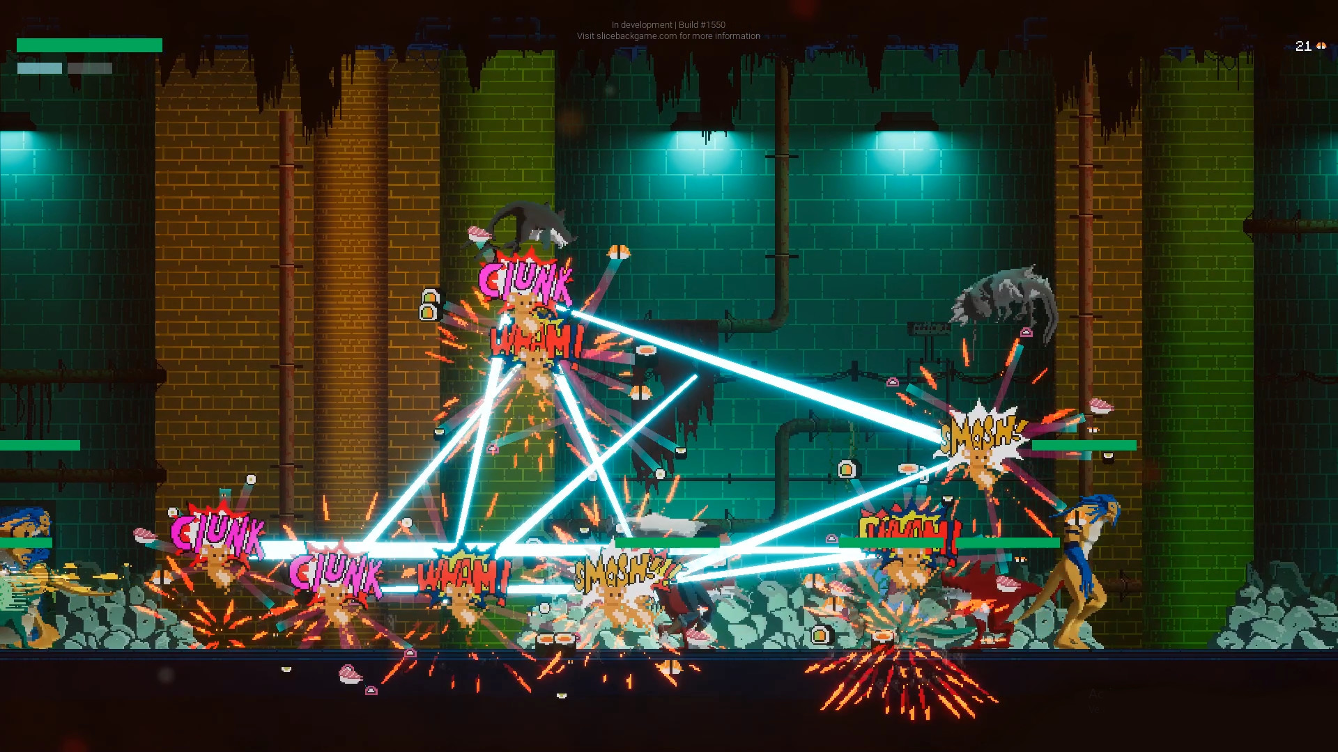 Скриншот из игры SLICE BACK - 3