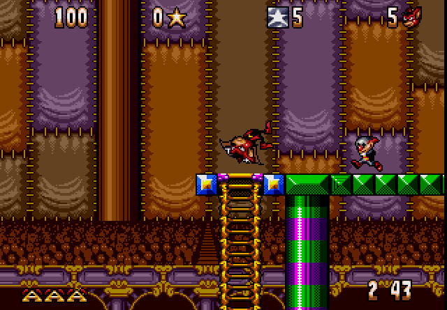 Скриншот из игры Aero the Acro-Bat - 1