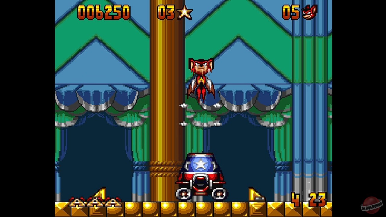 Скриншот из игры Aero the Acro-Bat - 2