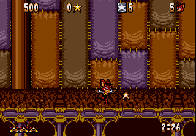 Скриншот из игры Aero the Acro-Bat - 13