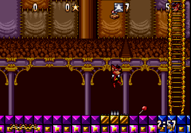 Скриншот из игры Aero the Acro-Bat - 5