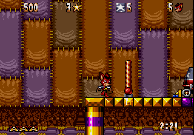 Скриншот из игры Aero the Acro-Bat - 28