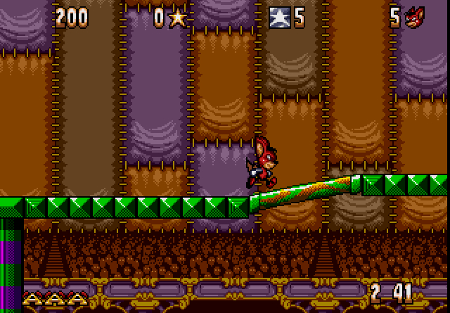 Скриншот из игры Aero the Acro-Bat - 16