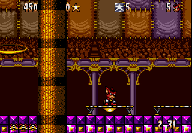 Скриншот из игры Aero the Acro-Bat - 12