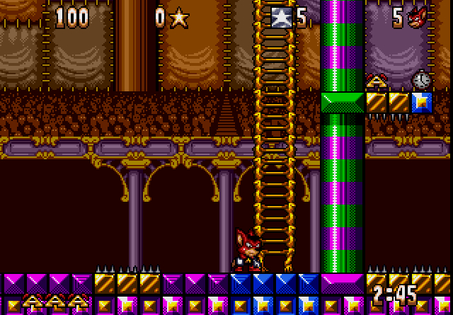 Скриншот из игры Aero the Acro-Bat - 21