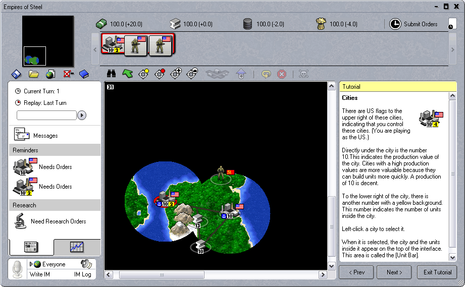 Скриншот из игры Empires of Steel - 20