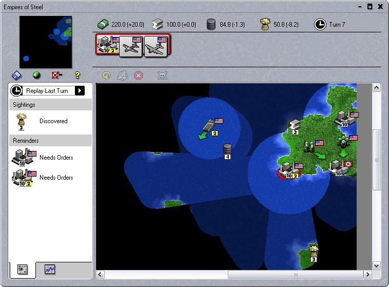 Скриншот из игры Empires of Steel - 22