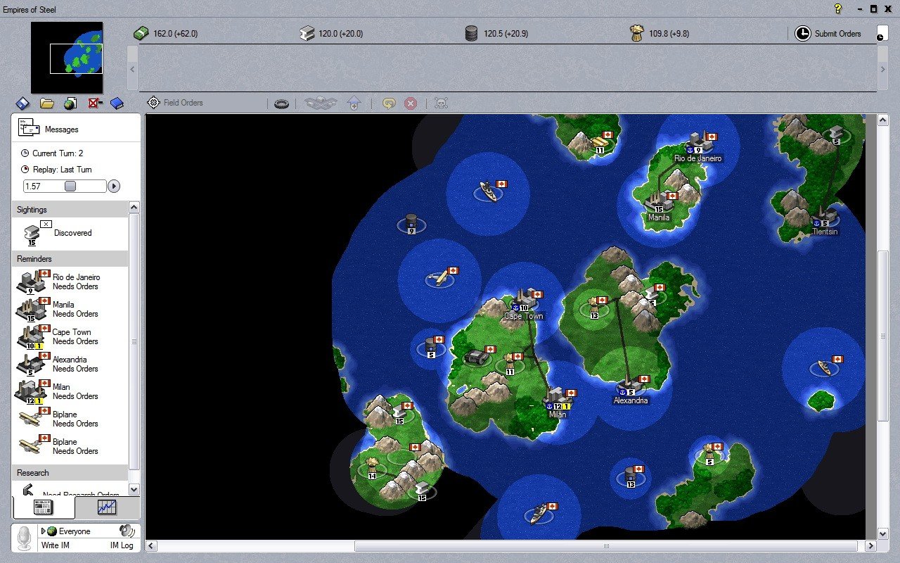 Скриншот из игры Empires of Steel - 8