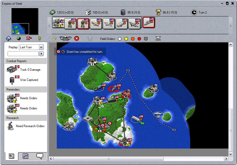 Скриншот из игры Empires of Steel - 15