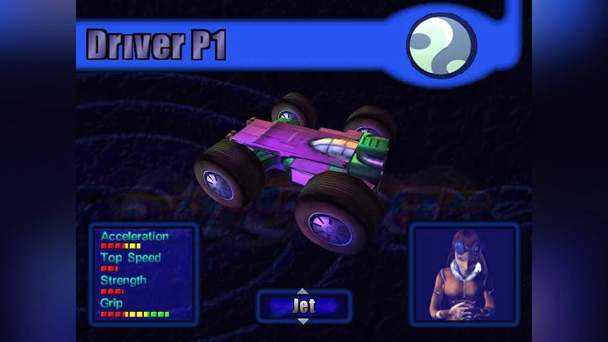 Скриншот из игры Rollcage - 3