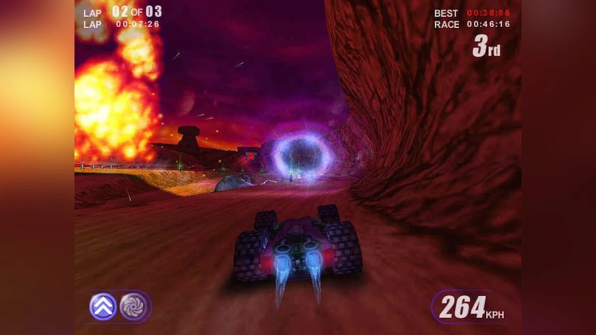 Скриншот из игры Rollcage - 8