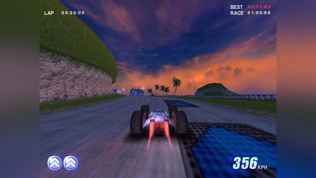 Скриншот из игры Rollcage - 1