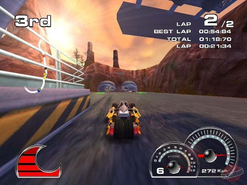 Скриншот из игры Drome Racers - 4