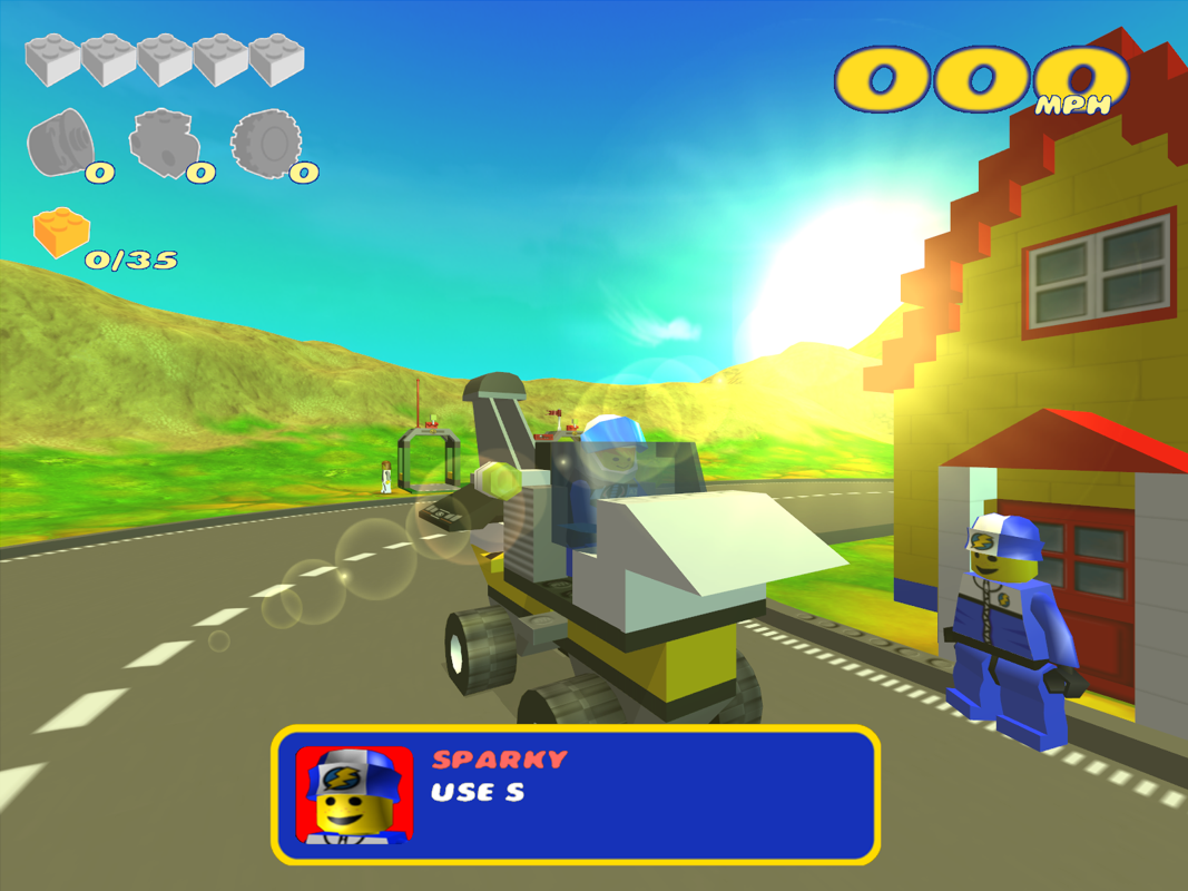 Скриншот из игры LEGO Racers 2 - 8