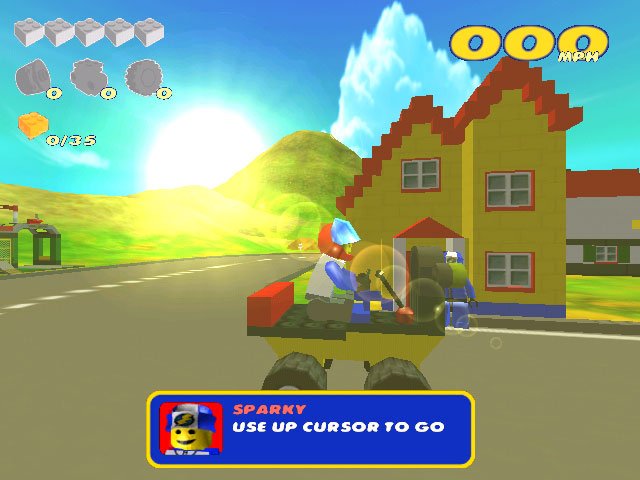 Скриншот из игры LEGO Racers 2 - 2