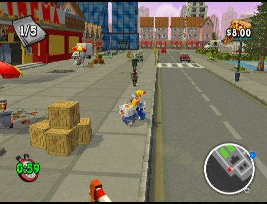Скриншот из игры Pizza Delivery Boy - 3