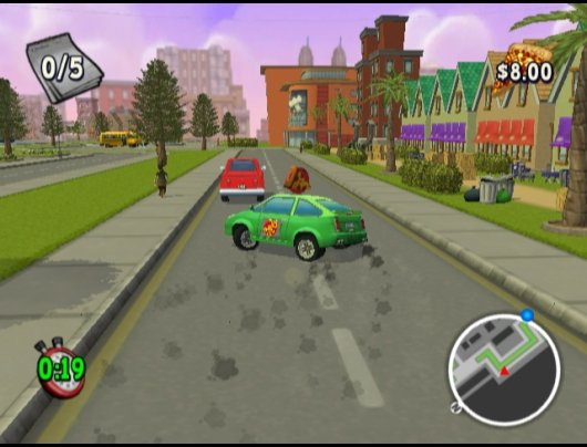 Скриншот из игры Pizza Delivery Boy - 4