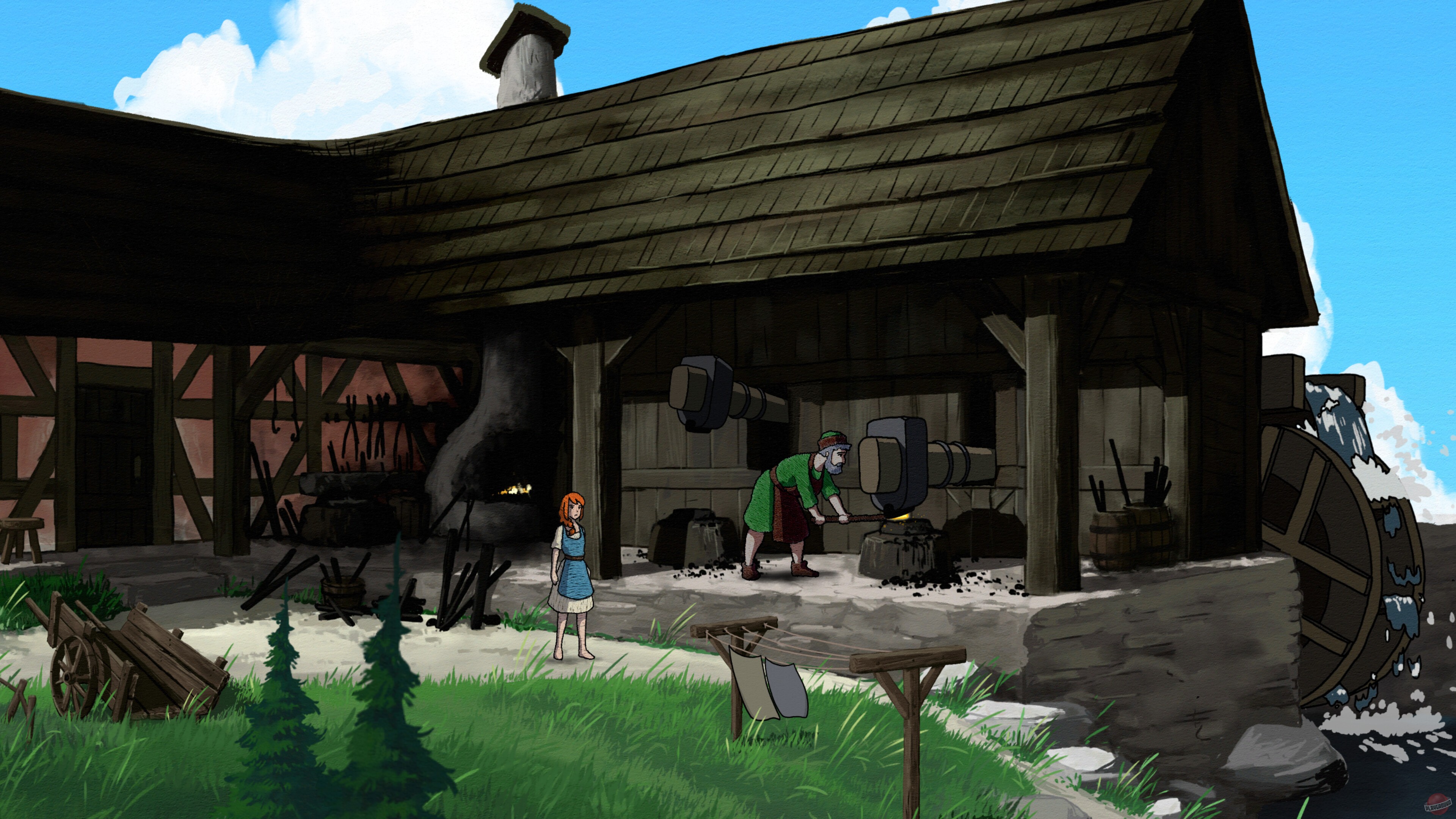 Скриншот из игры Scarlet Deer Inn - 19