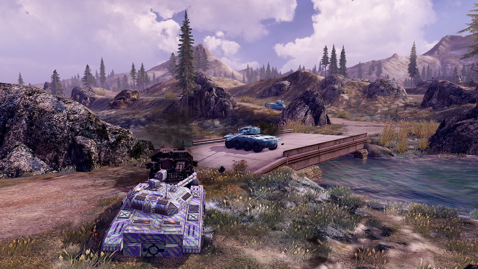 Скриншот из игры Infinite Tanks - 11