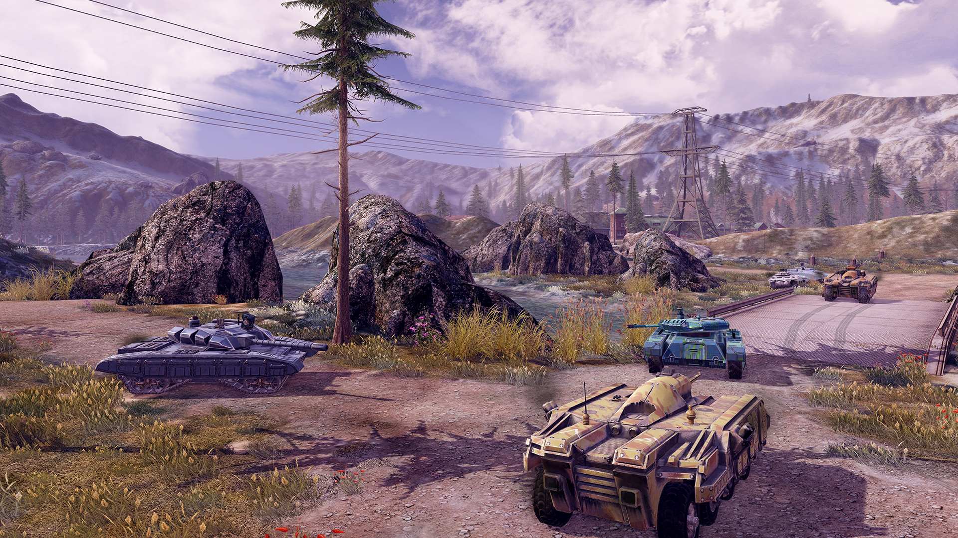 Скриншот из игры Infinite Tanks - 6