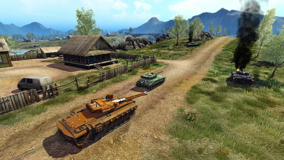 Скриншот из игры Infinite Tanks - 10