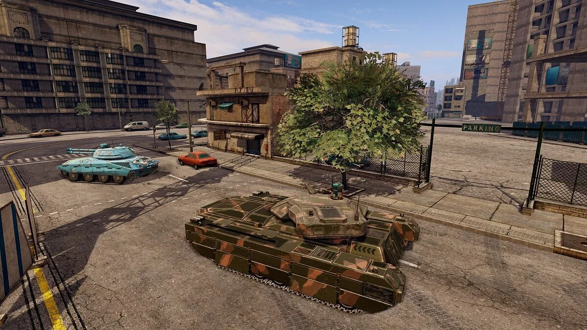 Скриншот из игры Infinite Tanks - 23