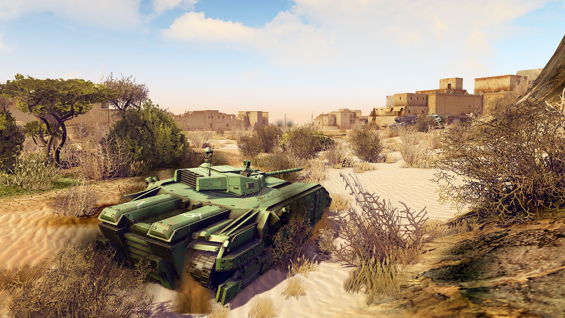 Скриншот из игры Infinite Tanks - 9