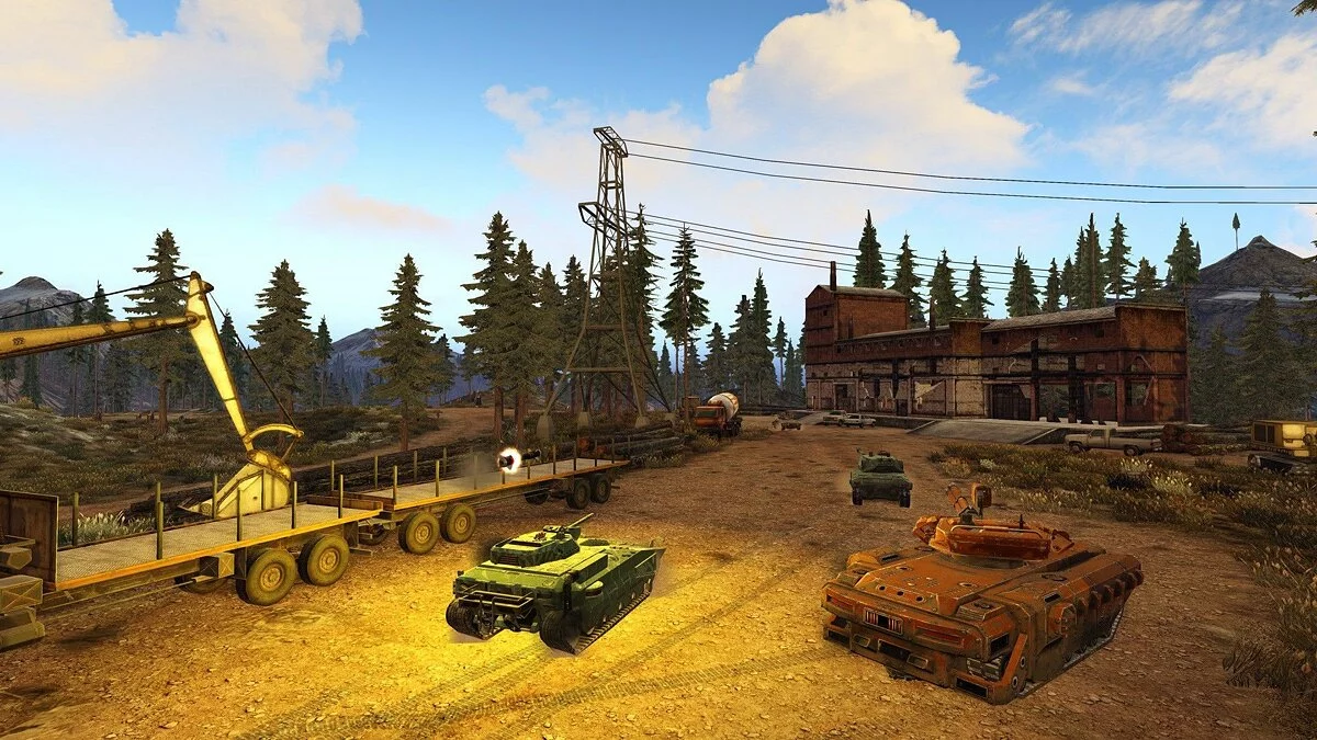 Скриншот из игры Infinite Tanks - 17
