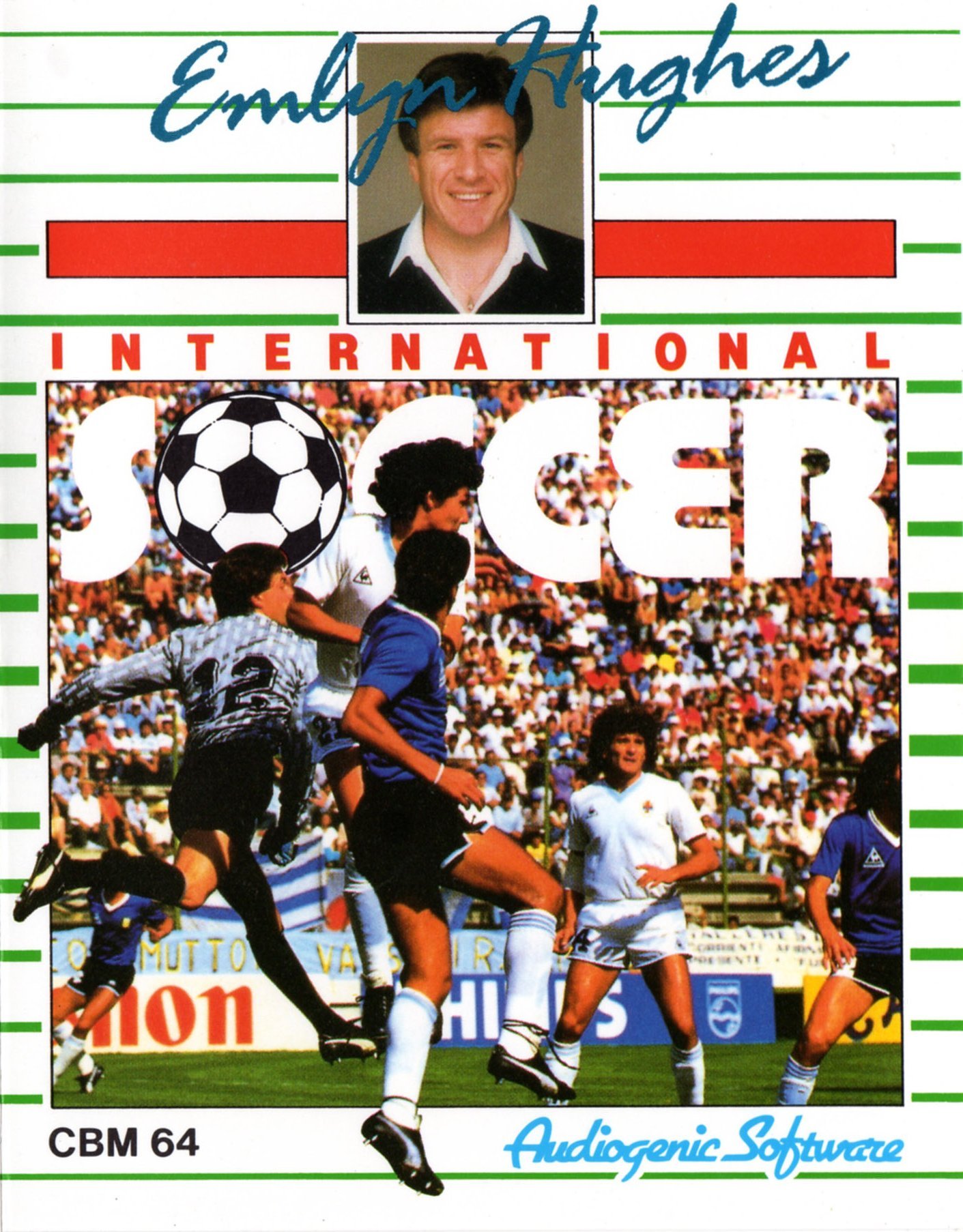 Обложка игры Emlyn Hughes International Soccer