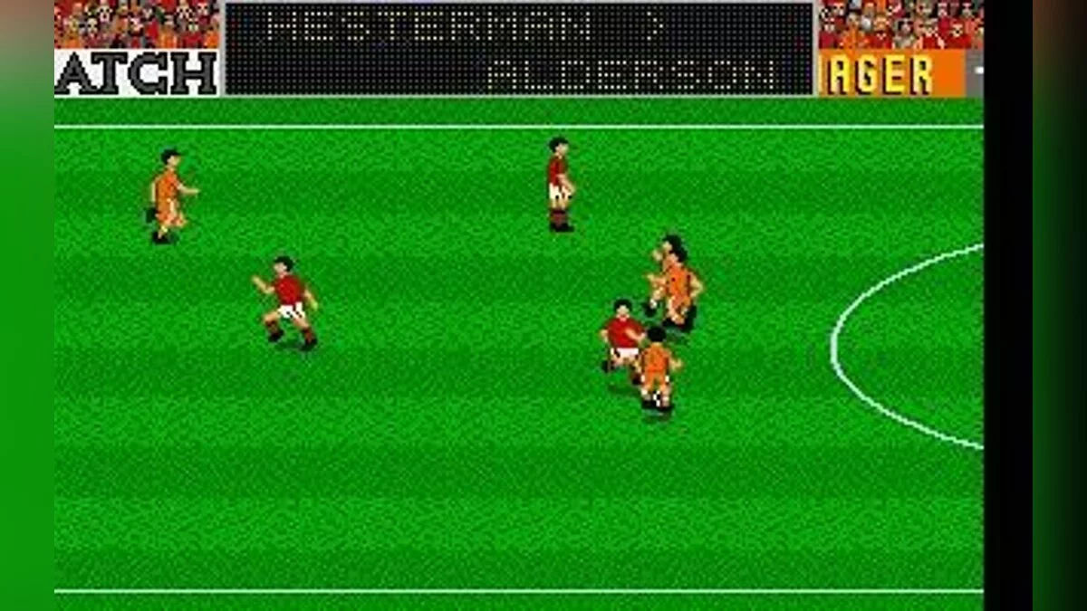 Скриншот из игры Emlyn Hughes International Soccer - 2