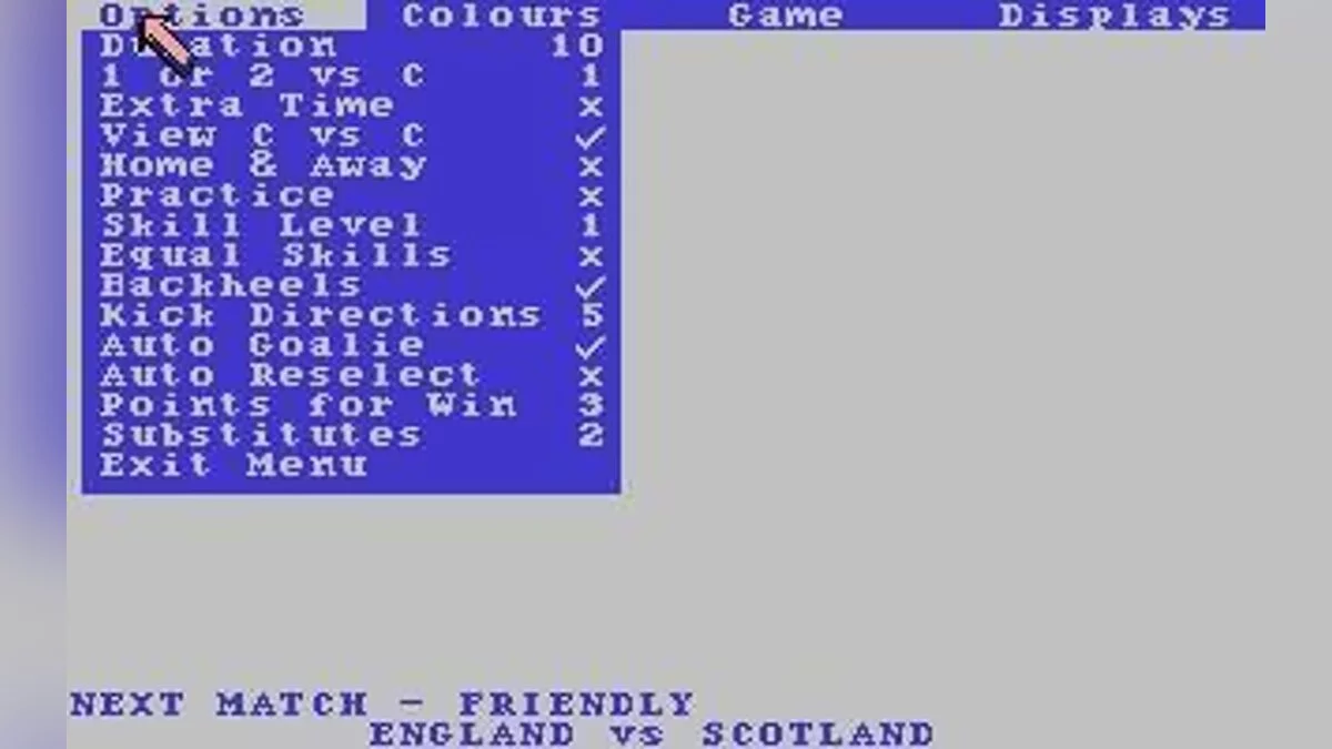 Скриншот из игры Emlyn Hughes International Soccer - 9