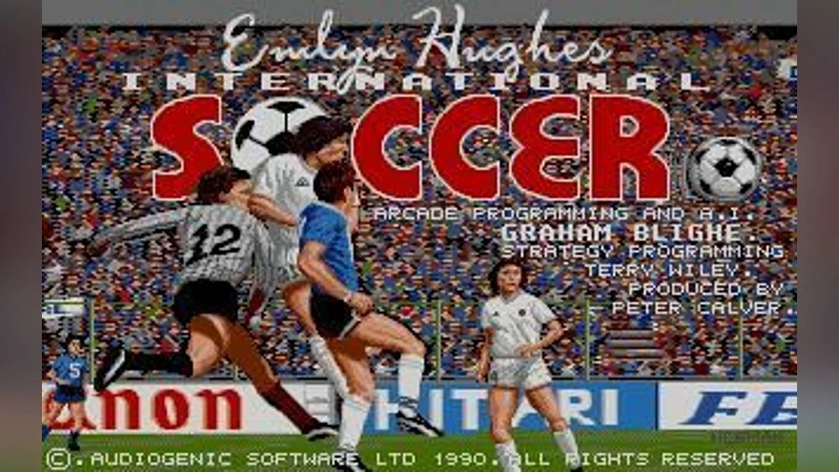 Скриншот из игры Emlyn Hughes International Soccer - 7