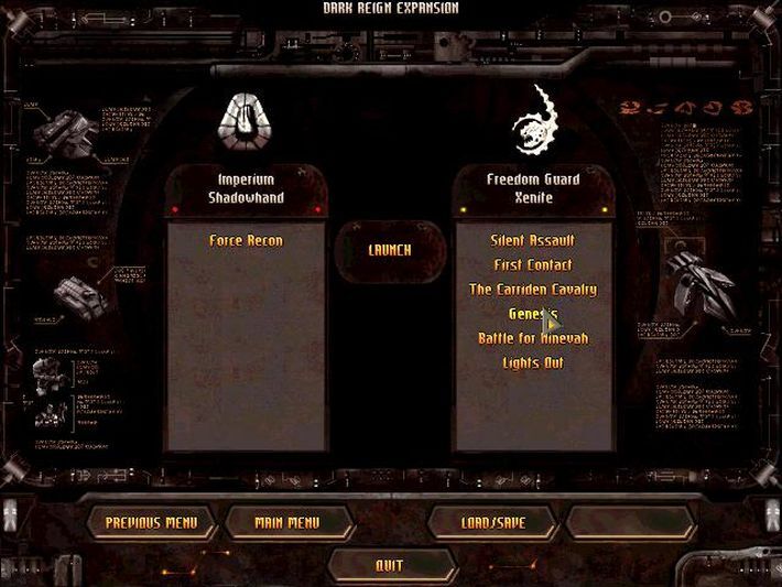 Скриншот из игры Dark Reign: The Future of War - 7