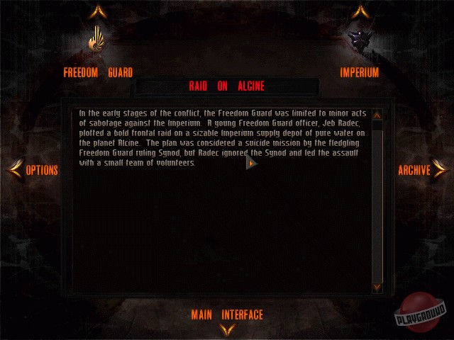 Скриншот из игры Dark Reign: The Future of War - 2