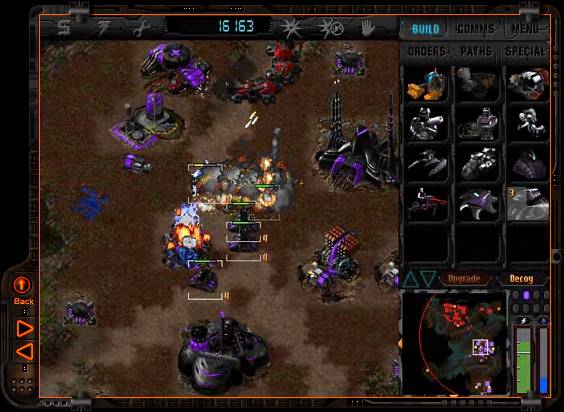 Скриншот из игры Dark Reign - 2