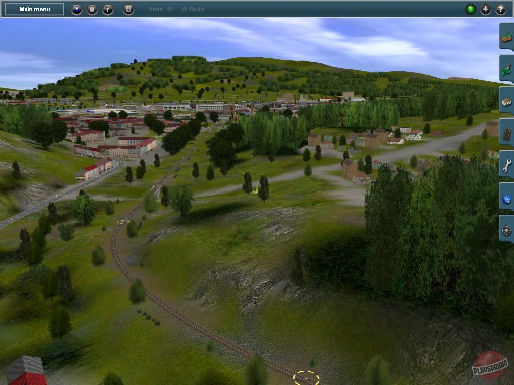 Скриншот из игры Trainz Simulator 2009 - 1