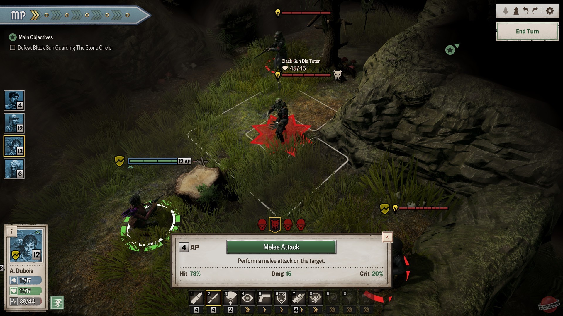 Скриншот из игры Achtung! Cthulhu Tactics - 2