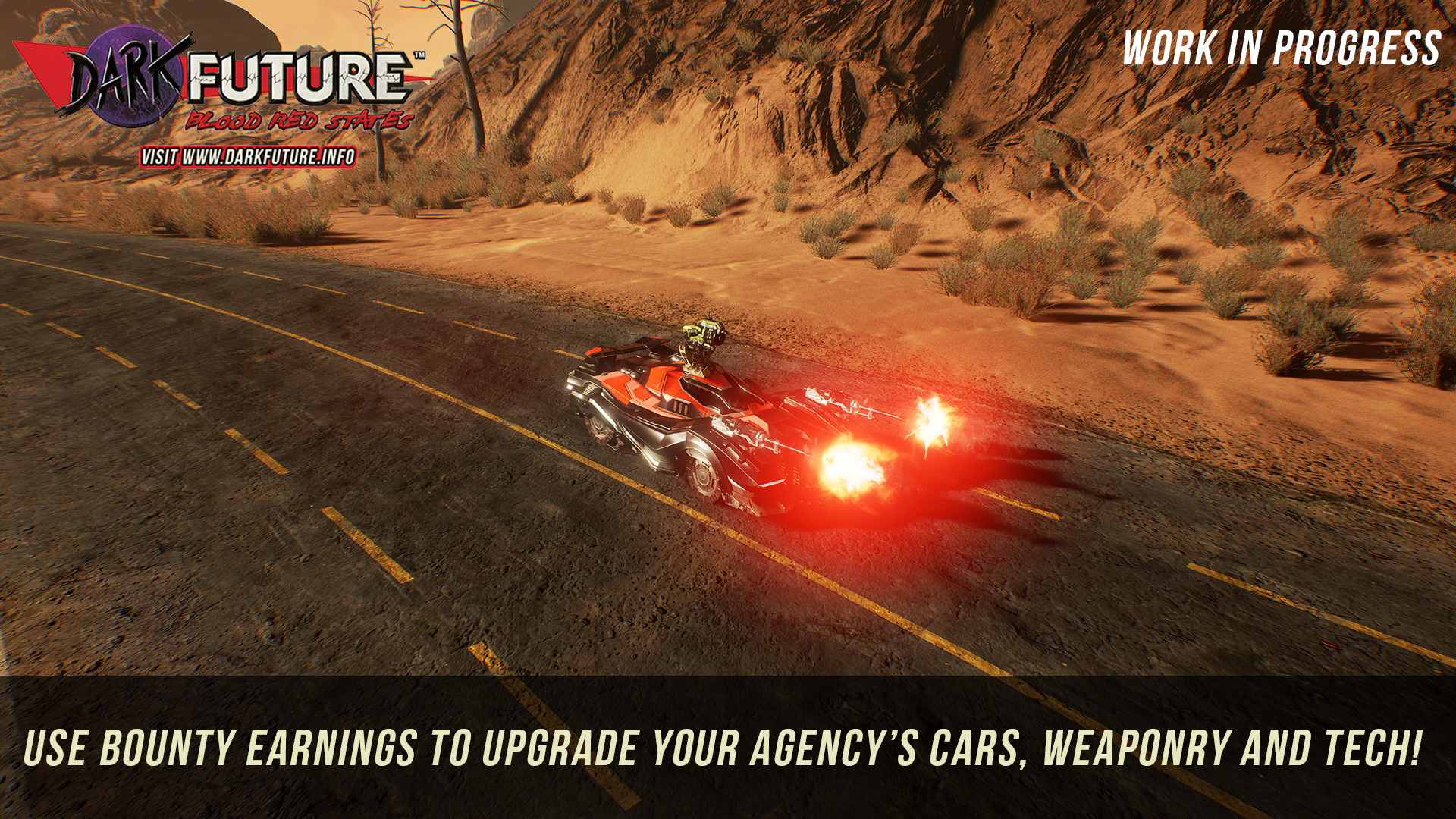 Скриншот из игры Dark Future: Blood Red States - 33