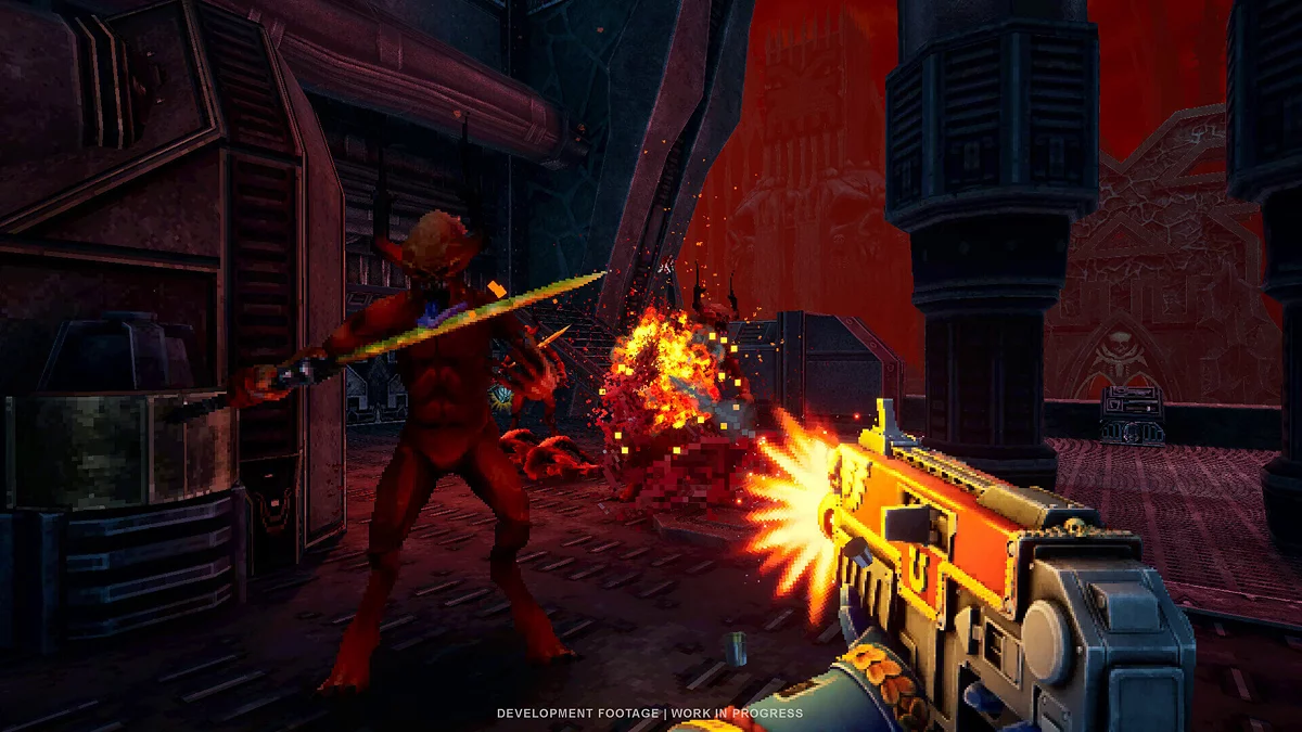 Скриншот из игры Warhammer 40,000: Boltgun 2 - 22