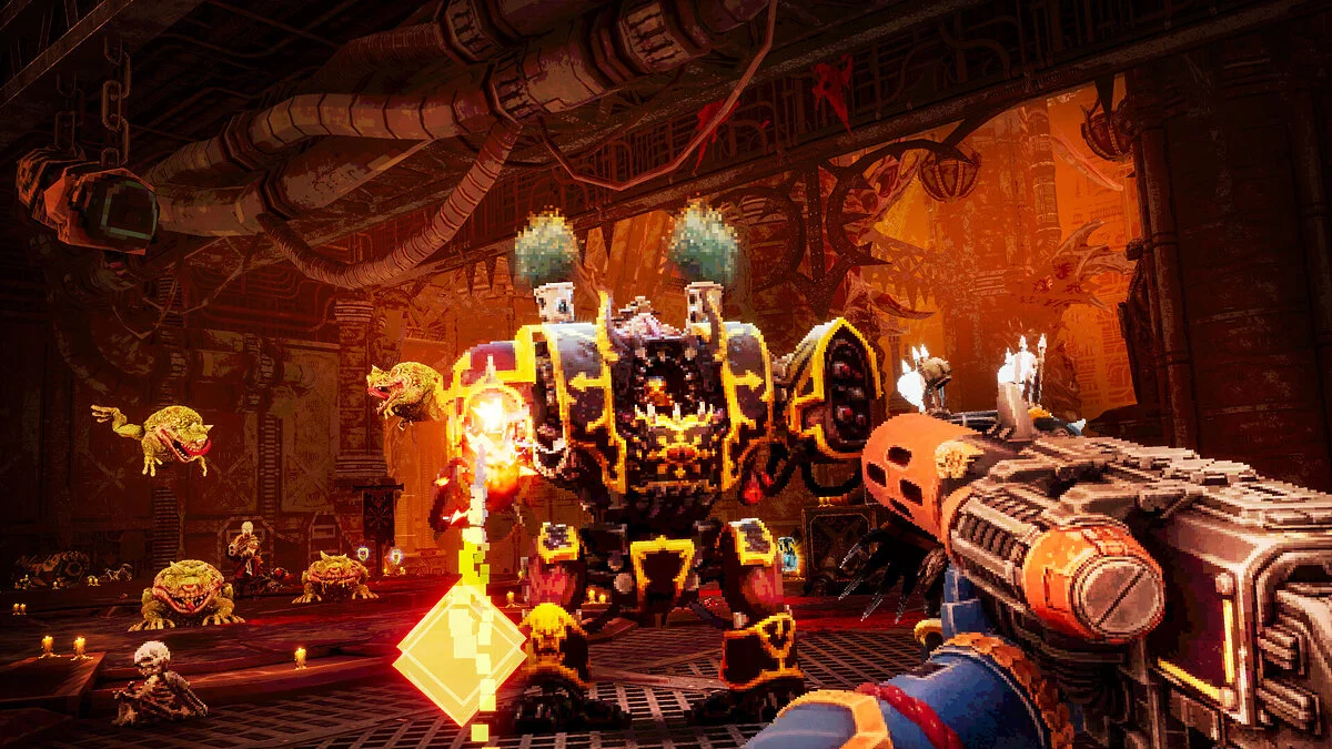 Скриншот из игры Warhammer 40,000: Boltgun - Forges of Corruption - 7