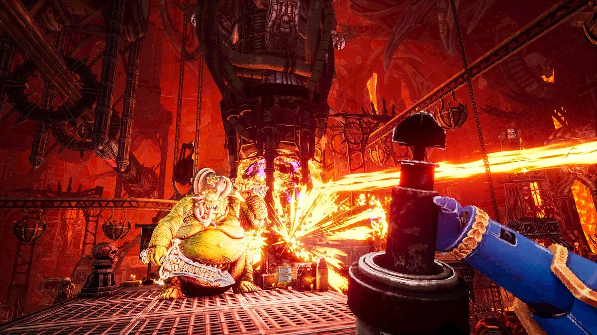 Скриншот из игры Warhammer 40,000: Boltgun - Forges of Corruption - 3