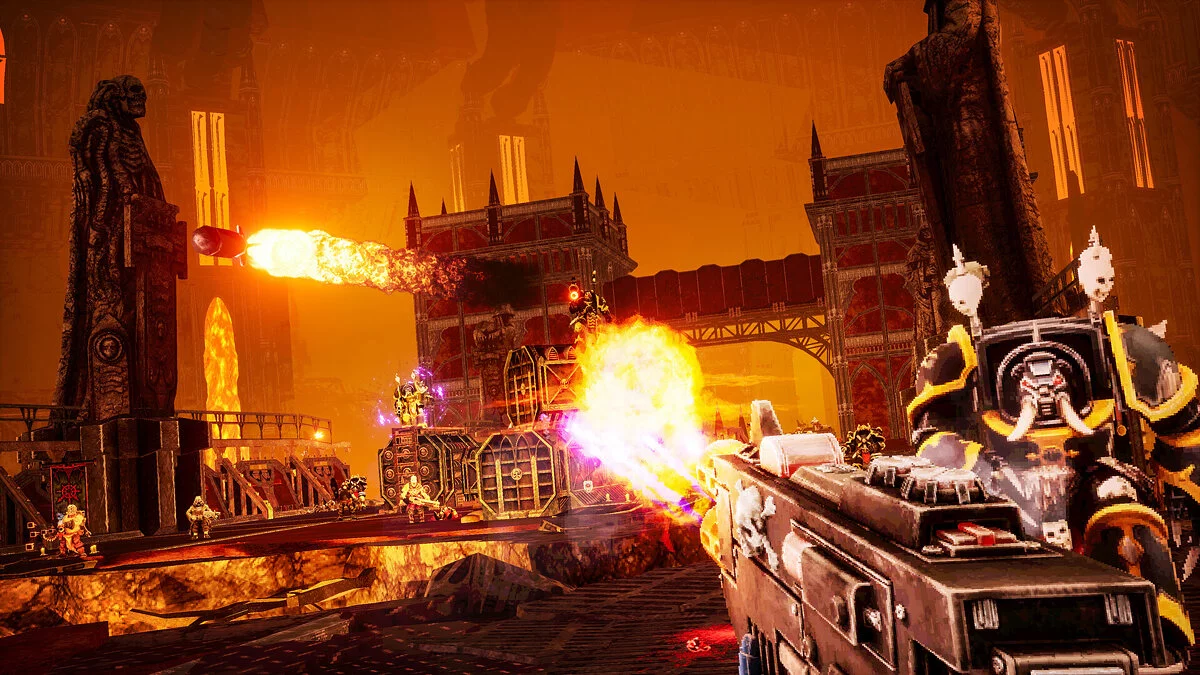Скриншот из игры Warhammer 40,000: Boltgun - Forges of Corruption - 2