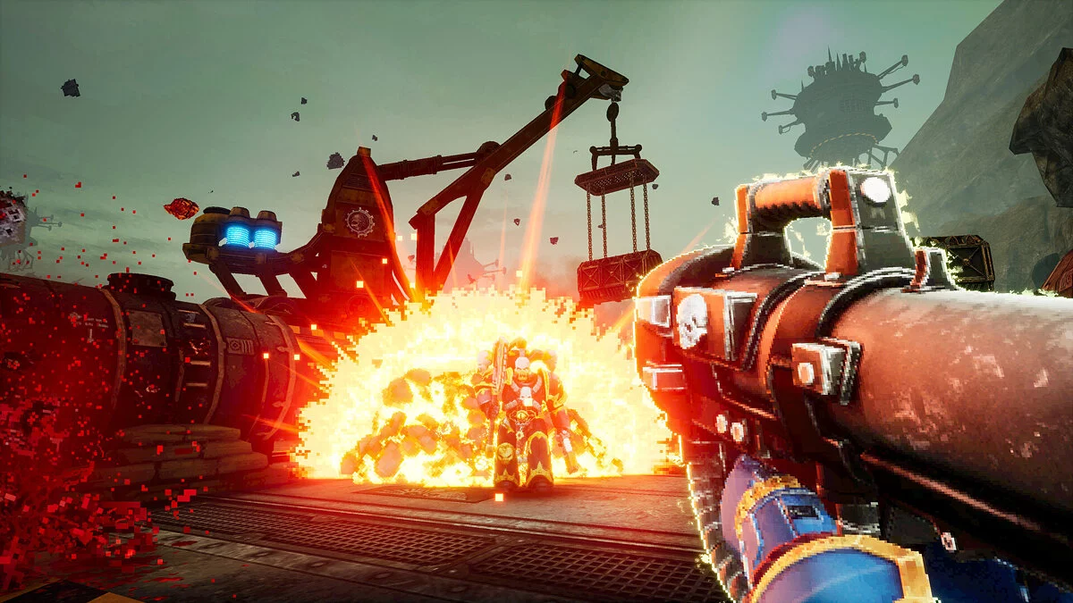 Скриншот из игры Warhammer 40,000: Boltgun - Forges of Corruption - 5