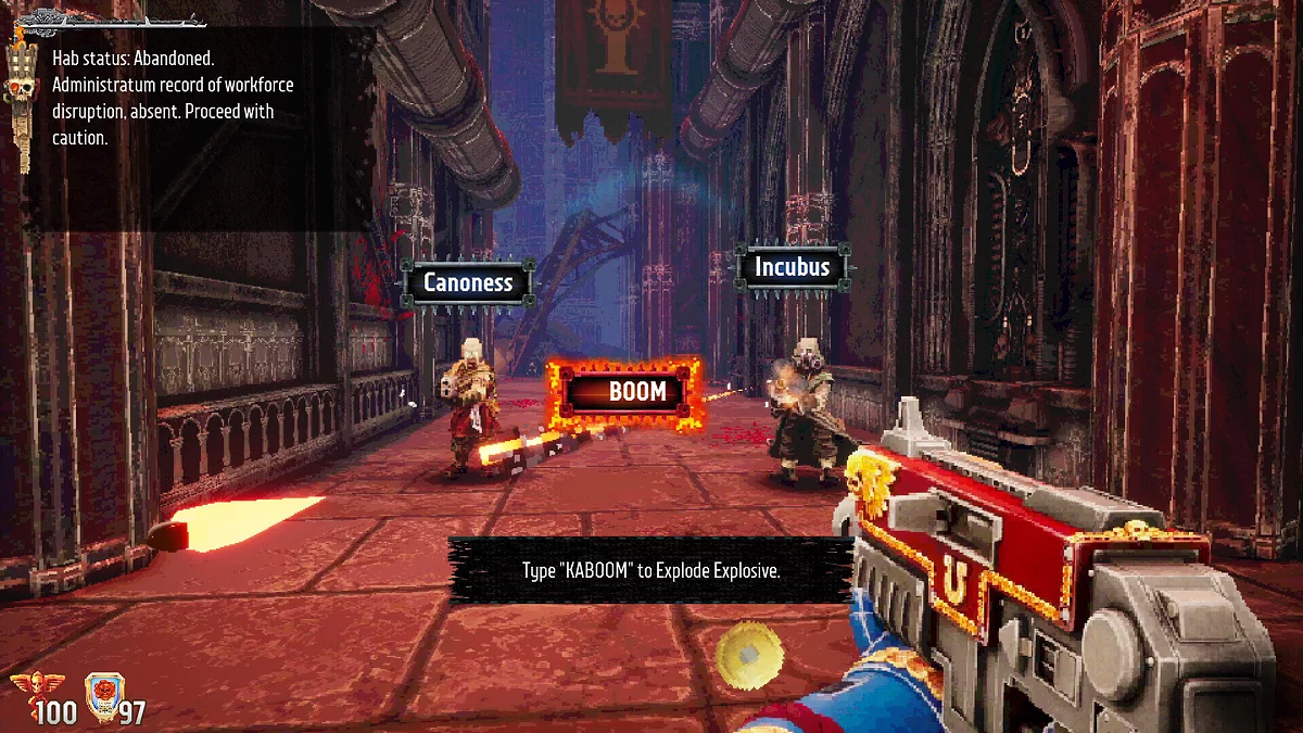 Скриншот из игры Warhammer 40,000: Boltgun - Words of Vengeance - 15