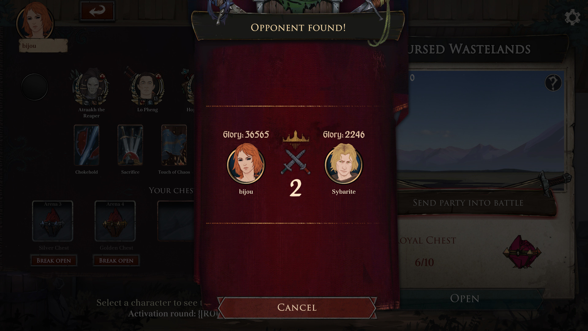 Скриншот из игры Ash of Gods: Arena - 7