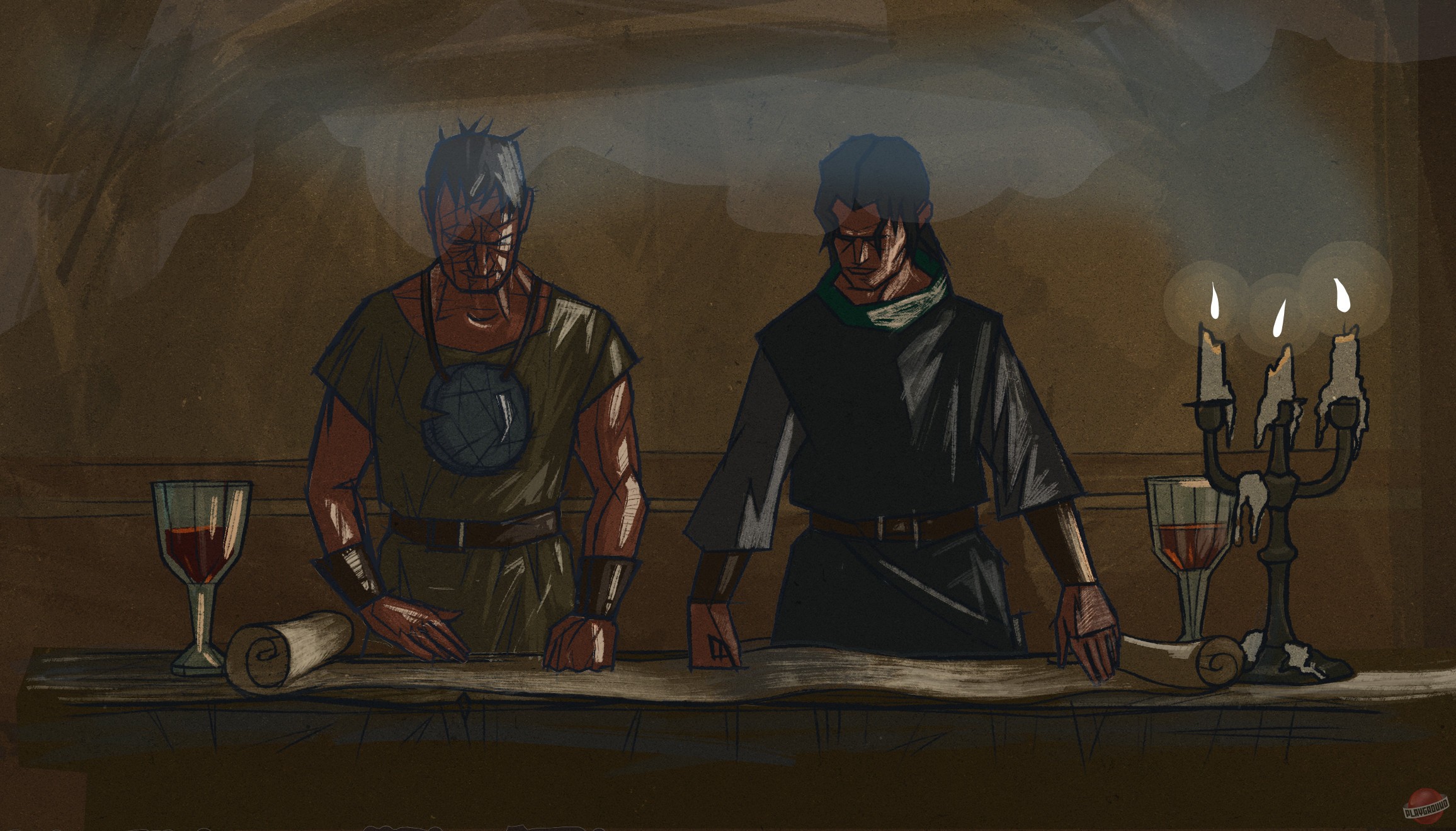 Скриншот из игры Ash of Gods: The Way - 34